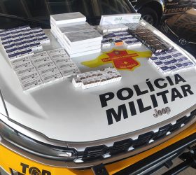 PM Rodoviária apreende medicamentos contrabandeados avaliados em mais de R$ 700 mil