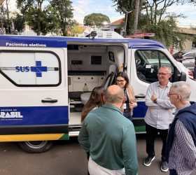 Americana recebe nova ambulância para reforçar transporte de pacientes