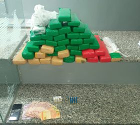 Homem é preso com mais de 30 quilos de maconha e munições em Limeira após ação do BAEP
