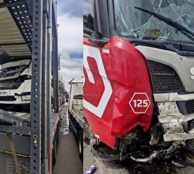 Engavetamento com quatro veículos interdita a Rodovia Fausto Santomauro em Piracicaba