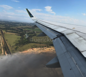 Aeronave da Azul bate em pássaro após decolagem de Viracopos e retorna ao aeroporto