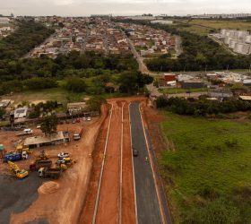 Prolongamento da avenida Panaíno sentido Jd. Nova Europa será asfaltado na próxima semana em Hortolândia