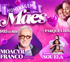 Moacyr Franco faz show em homenagem ao Dia das Mães neste sábado em Limeira