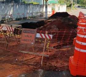 Prefeitura de Hortolândia inicia obras para conter erosão em frente à EMEIEF Jardim Amanda III