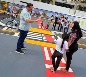 Prefeitura de Americana promove atividade do EducaTrânsito na Cidade Mirim