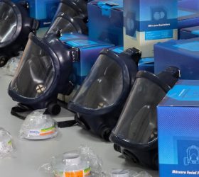 Defesa Civil de Limeira adquire máscaras para proteção contra gases e fumaça 
