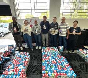 Fundo Social recebe doação de mil litros de leite para famílias em situação de vulnerabilidade em Americana