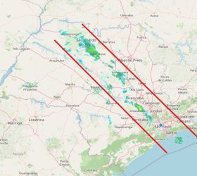 Chegada de frente fria pode trazer chuva com rajada de vento a Hortolândia