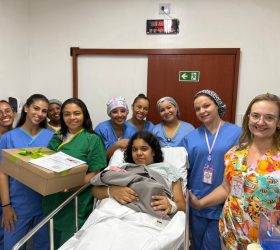 Santa Casa de Limeira celebra o nascimento da primeira bebê de 2026