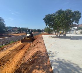 Parque Socioambiental do Jd. Santa Emília recebe mais uma etapa de trabalho das equipes da Prefeitura de Hortolândia