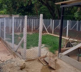 Obra do Canil Municipal em Iracemápolis avança e atinge 75% de execução