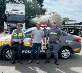 Policiamento Rodoviário salva homem após engasgamento na Rodovia Anhanguera