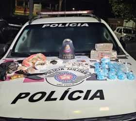 Perseguição termina com apreensão de drogas e prisões no Bairro dos Pires, em Limeira