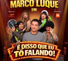Marco Luque apresenta espetáculo no Teatro Oficina do Estudante Iguatemi, em Campinas