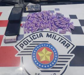 Suspeito é detido após fugir da PM com BMW e descartar drogas em Limeira