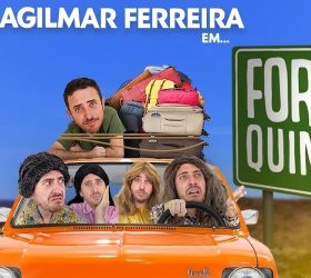 Comediante Agilmar Ferreira apresenta o espetáculo Fora do Quintal no Teatro Vitória