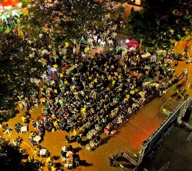 Copa na Praça em Limeira reúne mais de 2 mil pessoas e terá nova edição nesta quarta-feira