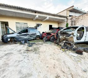 Polícia Civil descobre desmanche clandestino e apreende 11 veículos durante operação em Campinas