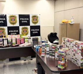 Polícia Civil apreende mais de 1,1 mil produtos irregulares e prende comerciante em Santa Bárbara d’Oeste