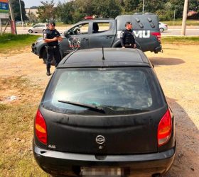 Veículo furtado é recuperado pela GCM no Jardim Paulistano em Sorocaba