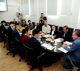 Prefeitura recebe comitiva da multinacional HL Mando para tratar de investimentos em Limeira
