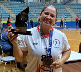 Atleta de Americana, Priscila Ferraz é convocada para a Seleção Brasileira Master de Handebol