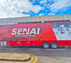 Escola Móvel do Senai abre 32 vagas para curso gratuito de Polimento Técnico Automotivo