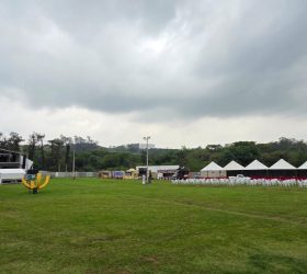 Limeira 200 anos: palco e megaestrutura estão prontos para receber o público no Horto Florestal