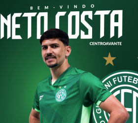 Guarani anuncia contratação do centroavante Neto Costa