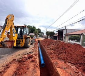 DAE de Americana avança nas obras da subadutora que ampliará área atendida pelo reservatório do Parque Gramado